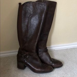 Brown Marc Fisher Tall Riding boots!